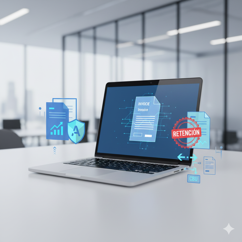 Retenciones Factura A operación sujeta a retención